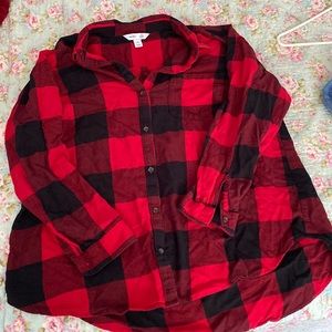 Old navy “The Classic Shirt” 2x flannel shirt